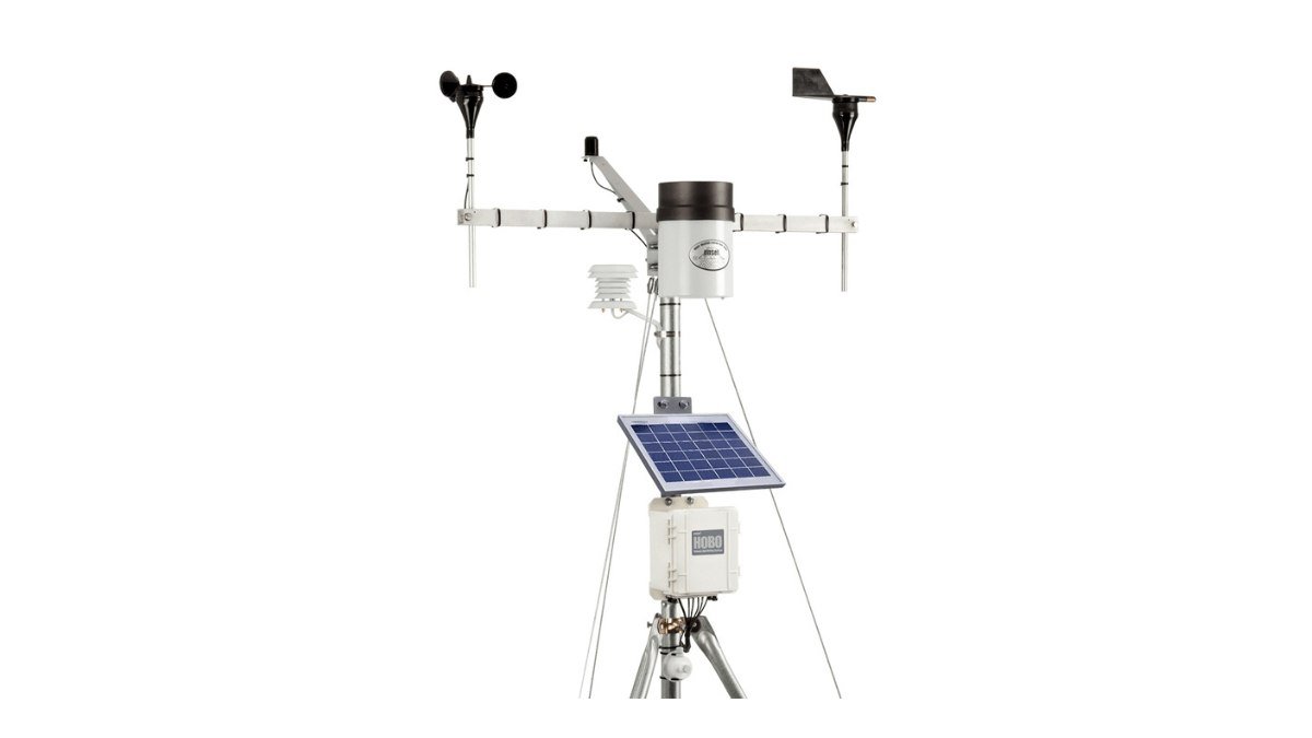 HOBO Advanced Weather Station Kit ? full station on tripod, studio shot